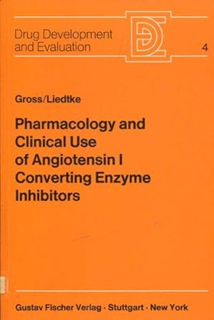 Imagen del vendedor de Pharmacology and Clinical Use of Angiotensin I Converting Enzyme Inhibitors. a la venta por Antiquariat am Flughafen