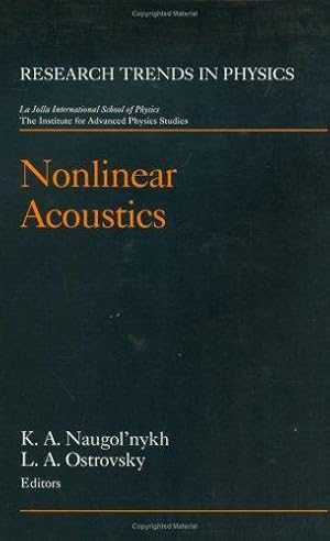 Nonlinear Acoustics.; (Research Trends in Physics)