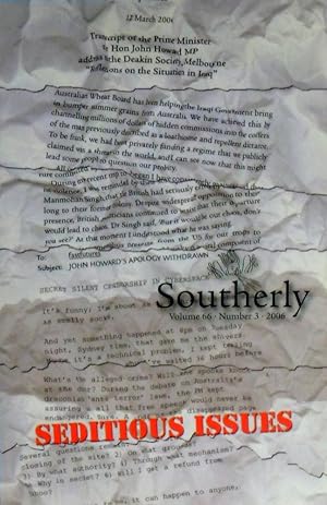 Southerly: Seditious Issues