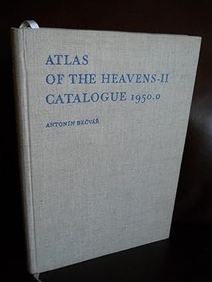 Bild des Verkufers fr Atlas of the Heavens II Catalogue 1950.0 zum Verkauf von dC&A Books