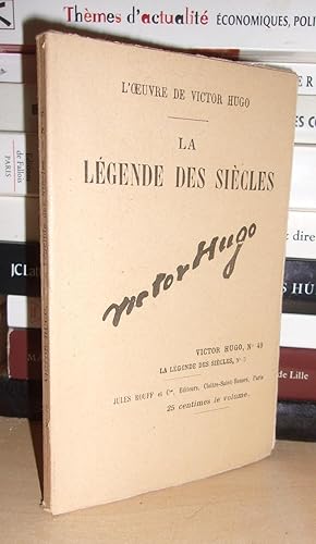 Immagine del venditore per L'Oeuvre De Victor Hugo - Tome 49 : La Lgende Des Sicles N5 venduto da Planet's books