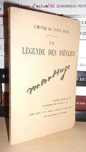 Immagine del venditore per L'Oeuvre De Victor Hugo - Tome 56 : La Lgende Des Sicles N12 venduto da Planet's books