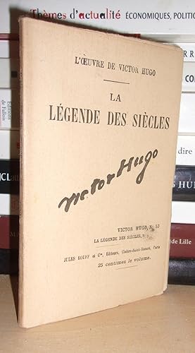 Immagine del venditore per L'Oeuvre De Victor Hugo - Tome 53 : La Lgende Des Sicles N9 venduto da Planet's books