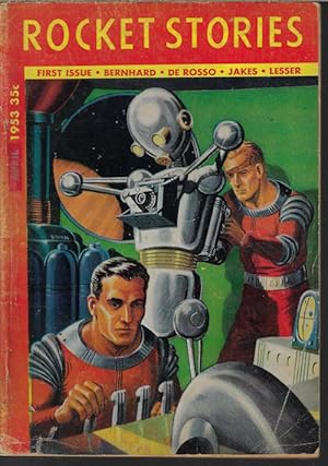 Image du vendeur pour ROCKET Stories: April, Apr. 1953 mis en vente par Books from the Crypt