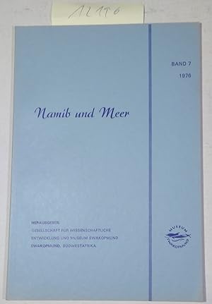 Seller image for Namib Und Meer - Band 7, 1976 for sale by Antiquariat Trger