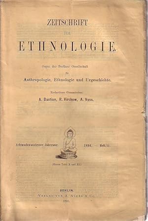 Seller image for Der Stammbaum der Familie Martens in Niederlndisch - Ostindien. Jahrgang 28, Heft 6, 1896. Mit Buch - Besprechungen und den Verhandlungen der Berliner Gesellschaft.mit den Sitzungsberichten vom 17 October (Schluss), 21. November und 19. December 1896. In: Zeitschrift fr Ethnologie. Organ der Berliner Gesellschaft fr Anthropologie, Ethnologie und Urgeschichte. Mit Jahres-Inhaltsverzeichnis. for sale by Antiquariat Carl Wegner