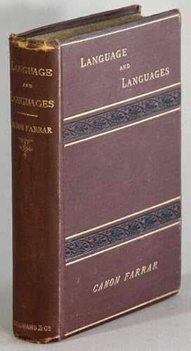 Bild des Verkufers fr Language and languages. Being "Chapters on Language" and "Families of Speech" zum Verkauf von Rulon-Miller Books (ABAA / ILAB)