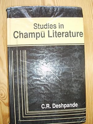 Imagen del vendedor de Studies in Champu Literature a la venta por Expatriate Bookshop of Denmark