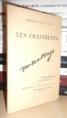 Image du vendeur pour LES CHATIMENTS N° 1 - L'Oeuvre De Victor Hugo - T68: Les Chatiments N°1 mis en vente par Planet'book