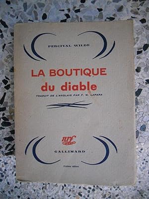 Immagine del venditore per La boutique du Diable venduto da Frederic Delbos