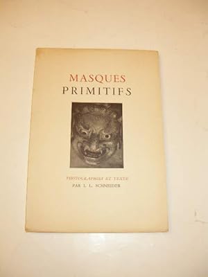 Seller image for MASQUES PRIMITIFS for sale by LIBRAIRIE PHILIPPE  BERTRANDY