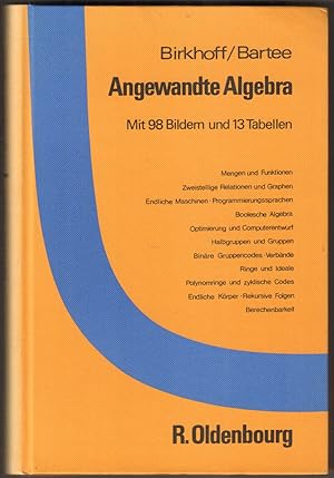 Bild des Verkufers fr Angewandte Algebra. zum Verkauf von Antiquariat Neue Kritik