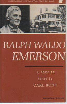 Seller image for Ralph Waldo Emerson: A Profile (American Profiles, American Century Series) for sale by Bookfeathers, LLC
