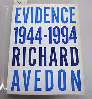 Seller image for Evidence 1944-1994 for sale by Midway Book Store (ABAA)