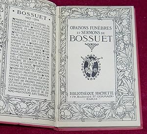 Seller image for ORAISONS FUNEBRES ET SERMONS DE BOSSUET for sale by LE BOUQUINISTE