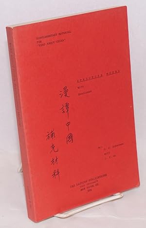 Image du vendeur pour Supplementary material for "Read about China": structure notes with exercises mis en vente par Bolerium Books Inc.