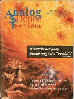 Image du vendeur pour ANALOG Science Fact & Fiction: November, Nov. 1961 ("Planet of the Damned") mis en vente par Books from the Crypt