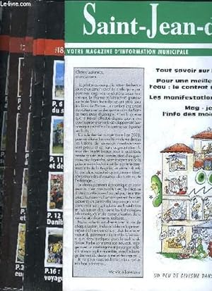 Imagen del vendedor de BERRIAK SAINT JEAN DE LUZ - VOTRE MAGAZINE D'INFORMATION MUNICIPALES ; LOT DE 12 NUMEROS (14 VOLUMES) a la venta por Le-Livre
