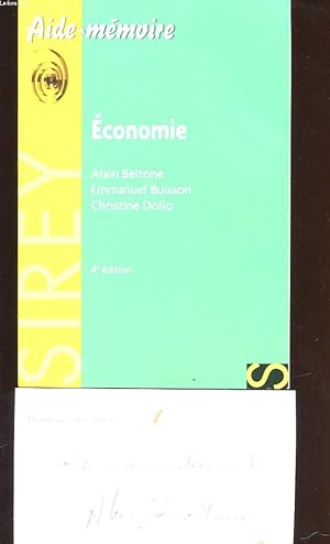 Seller image for AIDE MEMOIRE. ECONOMIE for sale by Le-Livre