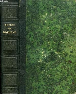 Bild des Verkufers fr OEUVRES DE BOILEAU zum Verkauf von Le-Livre