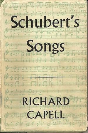 Seller image for Schubert's Songs for sale by Joy Norfolk, Deez Books