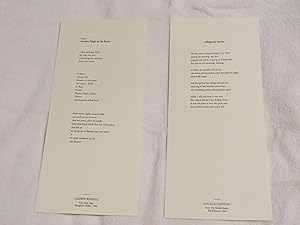 Seller image for Dia Center for The Arts Broadsides for sale by Hard Shell Books