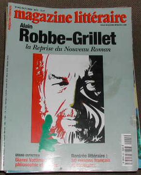 Magazine littéraire-N° 402. Alain Robbe-Grillet, la reprise du Nouveau Roman.