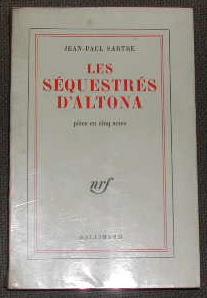 Image du vendeur pour Les squestrs d'Altona, pice en cinq actes. mis en vente par alphabets