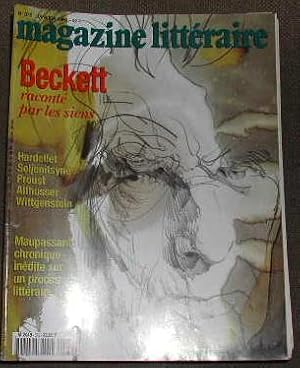 Magazine littéraire-N° 372. Beckett, raconté par les siens.