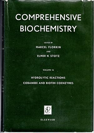 Image du vendeur pour Comprehensive Biochemestry. Volume 16: Hydrolytic Reactions: Cobamide and Biotin Coenzymes. mis en vente par Dorley House Books, Inc.