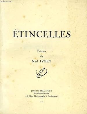 Seller image for ETINCELLES for sale by Le-Livre