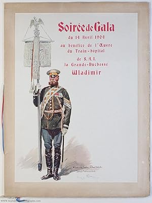 Bild des Verkufers fr Fine large Programme of the Gala Performance of 'Rigoletto' (1854-1920, ne Princess of Mecklenburg-Schwerin, wife of Grand Duke Vladimir, 1847-1909, uncle of Nicholas II)] zum Verkauf von Sophie Dupre  ABA ILAB PADA