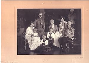 Fine group photograph, by Adele Forster of Vienna, unsigned, (1853-1933, sister of Queen Alexandr...