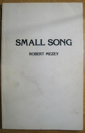 Imagen del vendedor de Small Song a la venta por Veery Books