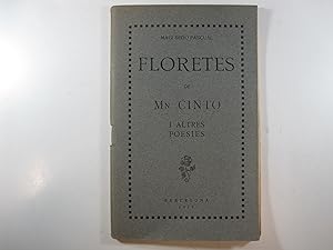 Imagen del vendedor de FLORETES DE MN. CINTO I ALTRES POESIES a la venta por Costa LLibreter