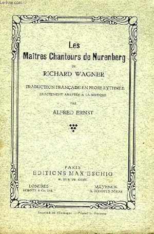 Seller image for LES MAITRES CHANTEURS DE NURENBERG for sale by Le-Livre