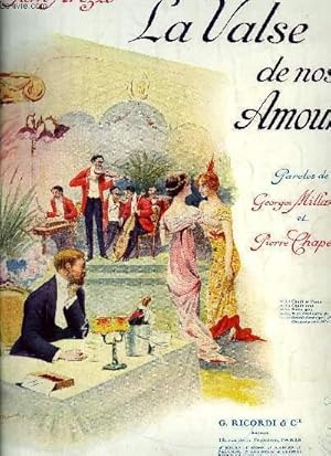 Seller image for LA VALSE DE NOS AMOURS for sale by Le-Livre