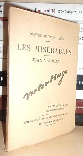 Image du vendeur pour LES MISERABLES - (Jean Valjean) N° 29 - L'Oeuvre De Victor Hugo - T209 mis en vente par Planet'book