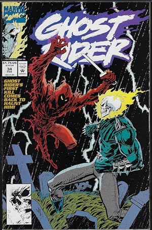 Bild des Verkufers fr GHOST RIDER: Feb # 34 zum Verkauf von Books from the Crypt