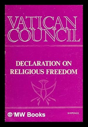 Bild des Verkufers fr Declaration on religious freedom zum Verkauf von MW Books Ltd.