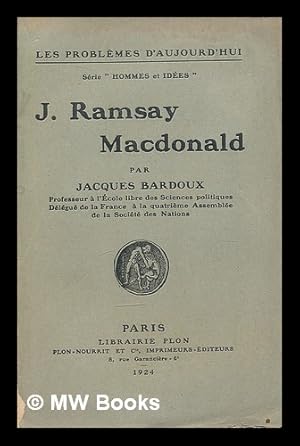 Seller image for J. Ramsay Macdonald for sale by MW Books Ltd.