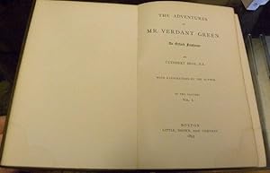 Bild des Verkufers fr THE ADVENTURES OF MR. VERDANT GREEN. An Oxford Freshman. 2 Volumes zum Verkauf von Parnassus Book Service, Inc