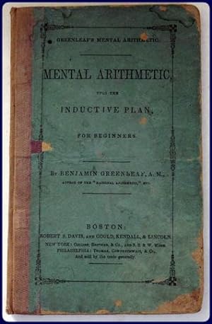 Seller image for MENTAL ARITHMETIC, UPON THE INDUCTIVE PLAN; FOR BEGINNERS. for sale by Parnassus Book Service, Inc