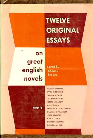 Imagen del vendedor de Twelve Original Essays on Great English Novels a la venta por Kenneth A. Himber