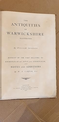 The Antiquities of Warwick, and Warwick Castle; Extracted from Sir William Dugdale's Antiquities ...