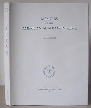 Seller image for Cosa IV : The Houses. [Memoirs of the American Academy in Rome, v. 38.] for sale by David Strauss