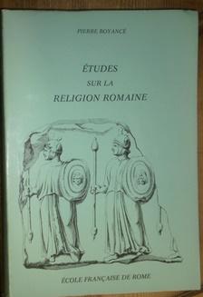 Études sur la Religion Romaine.