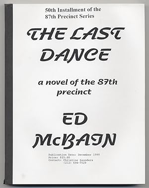 Bild des Verkufers fr The Last Dance zum Verkauf von Between the Covers-Rare Books, Inc. ABAA