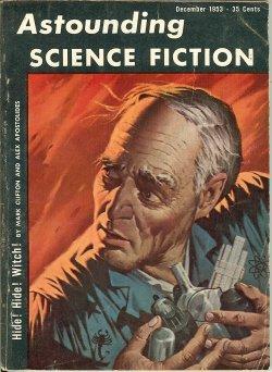 Bild des Verkufers fr ASTOUNDING Science Fiction: December, Dec. 1953 zum Verkauf von Books from the Crypt