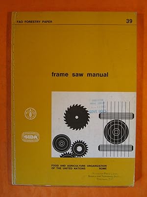 Frame Saw Manual